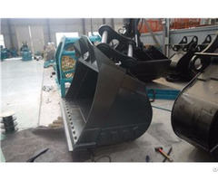 Excavator Tilting Bucket With Two Durable Cutter Blade