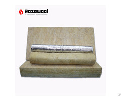 Rock Mineral Wool Felt With Aluminium Foil Fireproof Insulation Board
