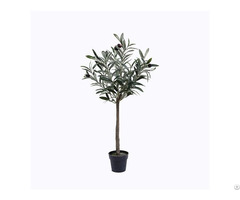 Silk Potted Olive Tree