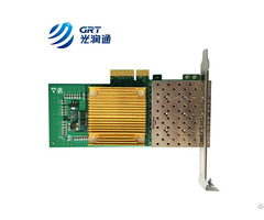 1g 4 Port Sfp Pcie Card Intel I350am4 Based Adaptateur Reseau Ethernet Fibre Optique