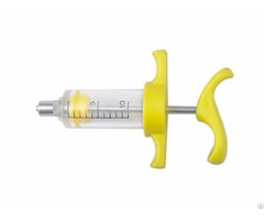 Veterinary Plastic Steel Syringe Type G