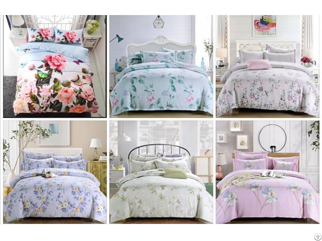 Bedsheet Digital Print Bedding Sets