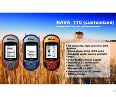 Factory Price Land Measurement Handheld Gps Nava 110 With Mono Display