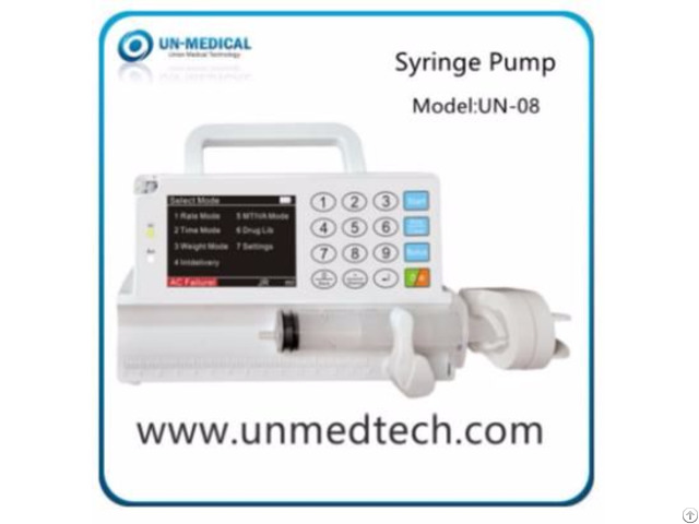 Small Size Portable Medical Syringe Pump