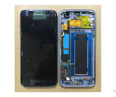 Oem New Samsung Galaxy S7 Edge Lcd Digitizer Assembly With Frame And Home Button Flex
