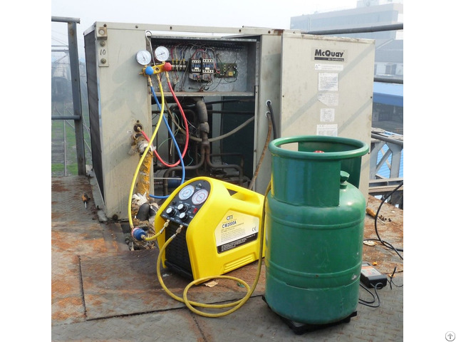 Fine Character Prompt A C Service Automatic Refrigerant Recovery Machine