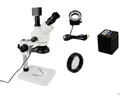 Vga Camera 7 45x Trinocular Stereo Microscope Phone Logic Board Repair
