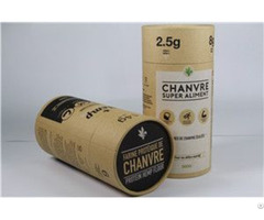Wholesales Recycled Coffee Cardboard Tube Packaging With Lids