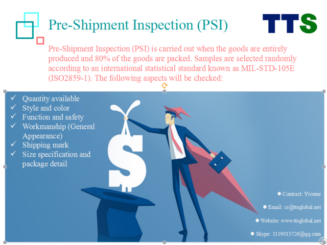 Pre Shipment Inspection Psi Service