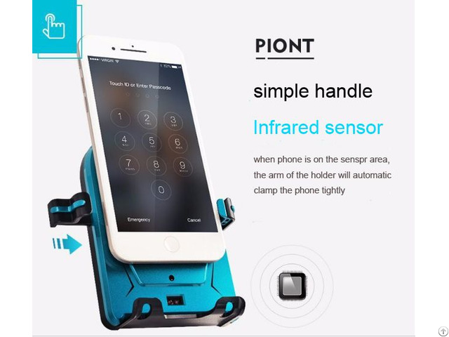 Infrade Sensor Cell Phone Holder For Car