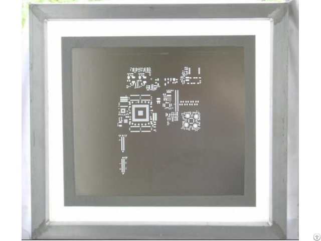 Chemical Etch Stencil Framed