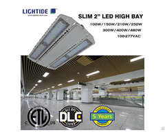 Slim 2 Inch Led High Bay Lights 100w 480w