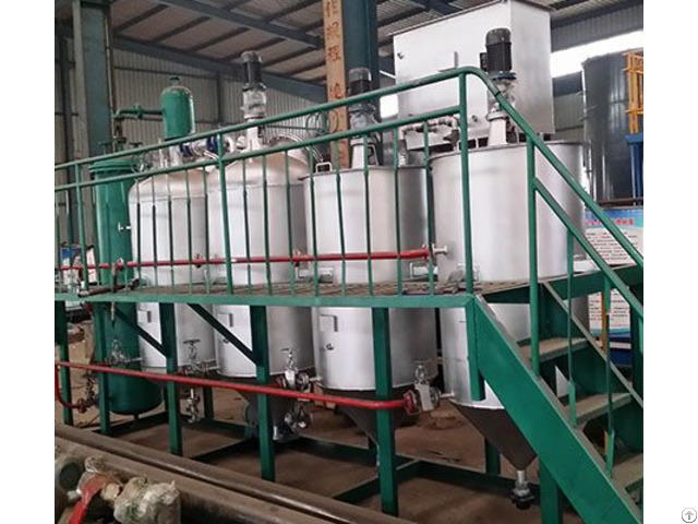 Complete Set Of Cottonseed Oil Refining Machine