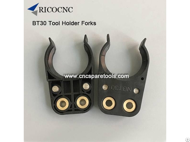 Bt30 Plastic Tool Holder Fork Finger Clips For Cnc Machines