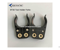 Bt30 Plastic Tool Holder Fork Finger Clips For Cnc Machines