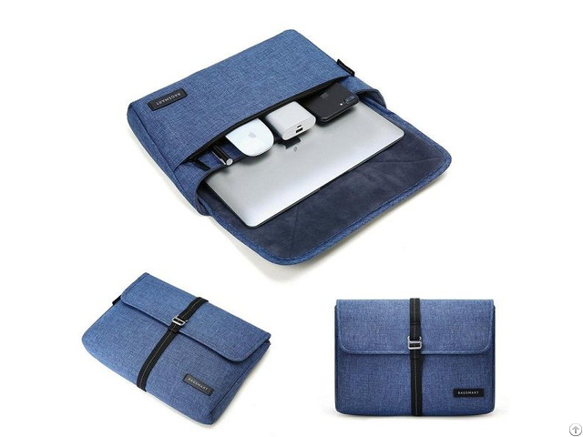 Slim Laptop Sleeve Portable Briefcase Travel Electronics Case