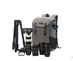 Camera Backpack 15 6 Laptop Compartment And Waterproof Rain Cover
