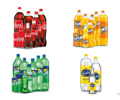Coca Cola Fanta Sprite Kinley Drinks In Pet Bottles And Cans