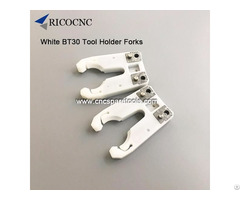 White Bt30 Tool Changer Grippers Toolholder Clips