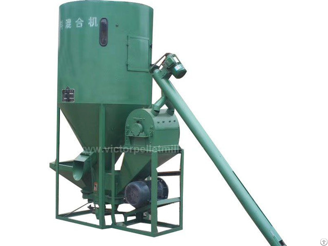 Poultry Feed Crusher Mixer Machine For Sale