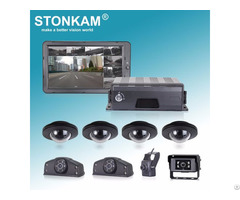 8ch 1080p Dvr System With 10 1 Inches Hd Quad View Monitor