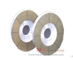 Diamond Double Disc Grinding Wheel With Round Pellets