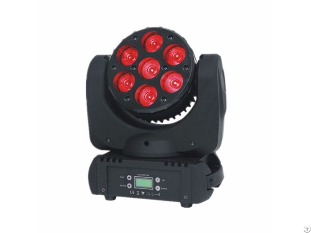 Full Color 7x10w Rgbw Led Moving Head Beam Light