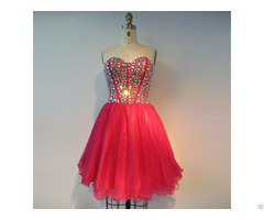 Adult Party Costumes Beaded Short Cocktail Dress