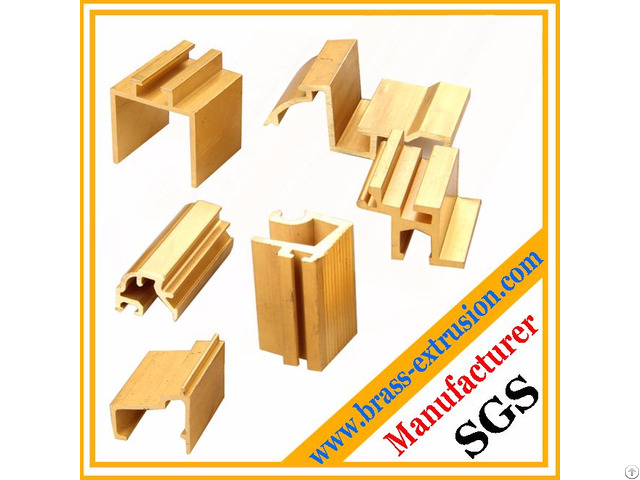 Copper Alloy Solid Window And Door Frame Brass Extrusions Profiles Sections