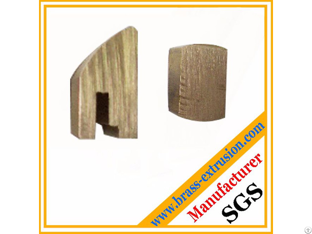 Solid Copper Alloy Brass Lock Cylinder Extrusion Profiles