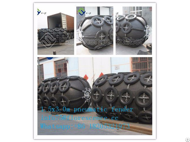 High Pressure D2 0 L3 5m Boat Ship Pneumatic Fender To Panama