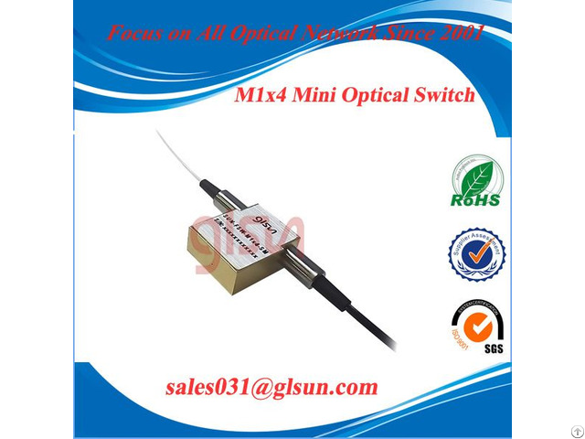 M1x4 Mini Fiber Optic Switch