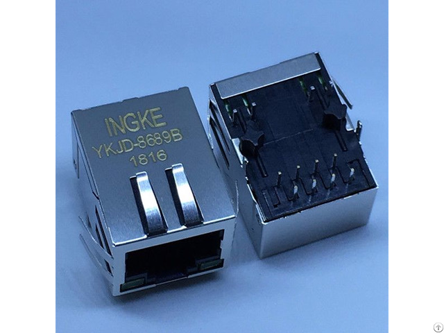 Ingke Ykjd 8689b 100 Percent Cross 7499011222a We Rj45lan Rj45 Jacks With Integrated Magnetics