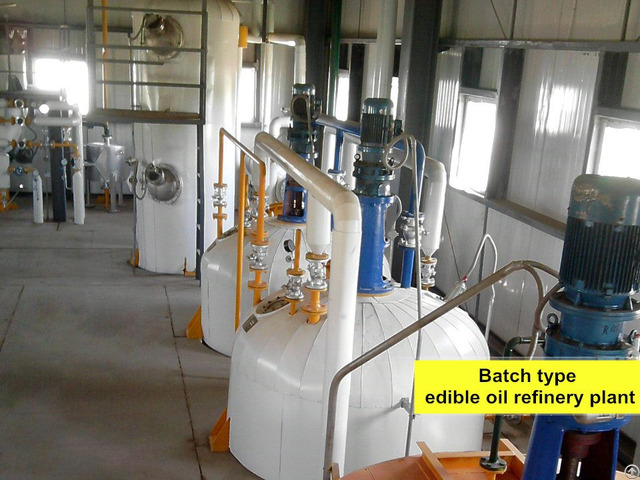 Groundnut Oil Refinery Process Machinery