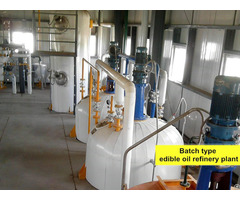 Groundnut Oil Refinery Process Machinery