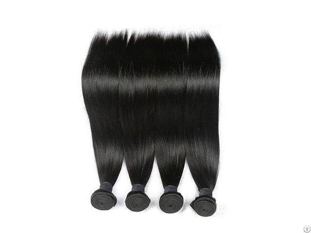 9a Brazilian Straight 1 Bundle 100 Percent Human Virgin Hair Weave