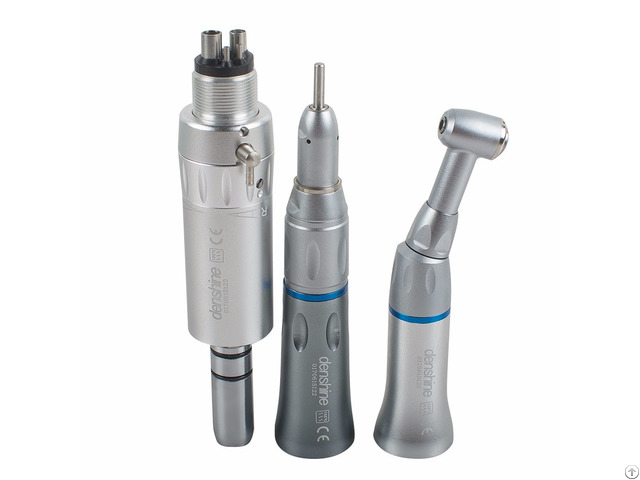 Dental Low Speed Handpiece Set Push Button 4 Holes E Type