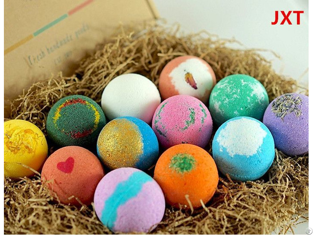 Relaxing Function And Ball Shape Oem Odm Bath Bomb Set