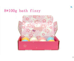 Relaxing Function And Ball Shape Oem Obm Bath Bomb Set