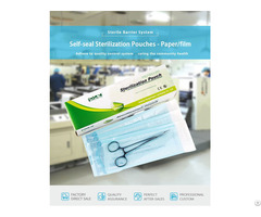 Self Seal Sterilization Pouches Paper Film