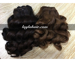 Double Drawn 8 Inches Weave Vietnamese Hair Straight