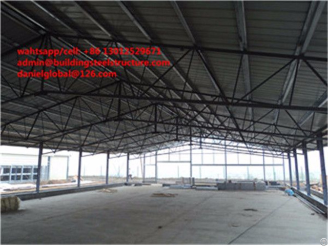 Steel Structure Prefabricated Poultry House High Quality