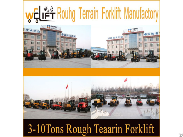 Three Ten T Rough Terrain Forklift