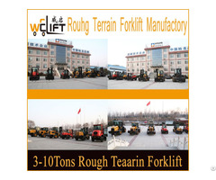 Three Ten T Rough Terrain Forklift