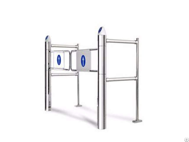 Scientific Design Supermarket Entrance Carbon Steel Automatic Swing Gate Door