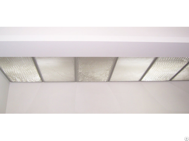 Glass Honeycomb Core Lighting Shed