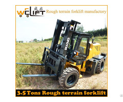 Three Ten T Forklift Off Road Rough Terrain