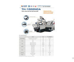 Gooda Cnc Duplex Milling Machine Th 1000nca