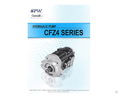Cosmic Forklift Parts On Sale 336 Cpw Hydraulic Pump Cfz4 Series Catalogue Size