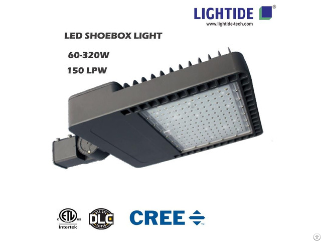 Cree Led Shoebox Area Lights, 320w, 7 Yrs Warranty